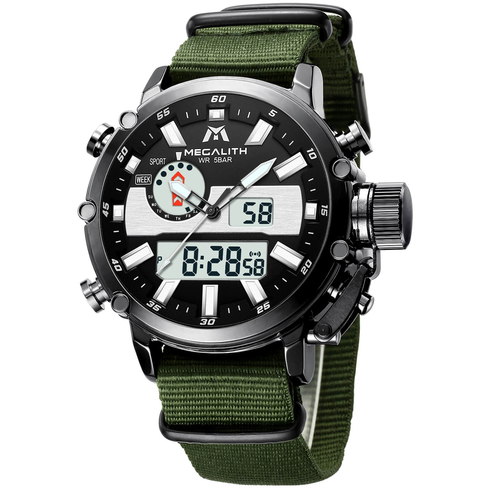 Megalith 8229M-megalith watch